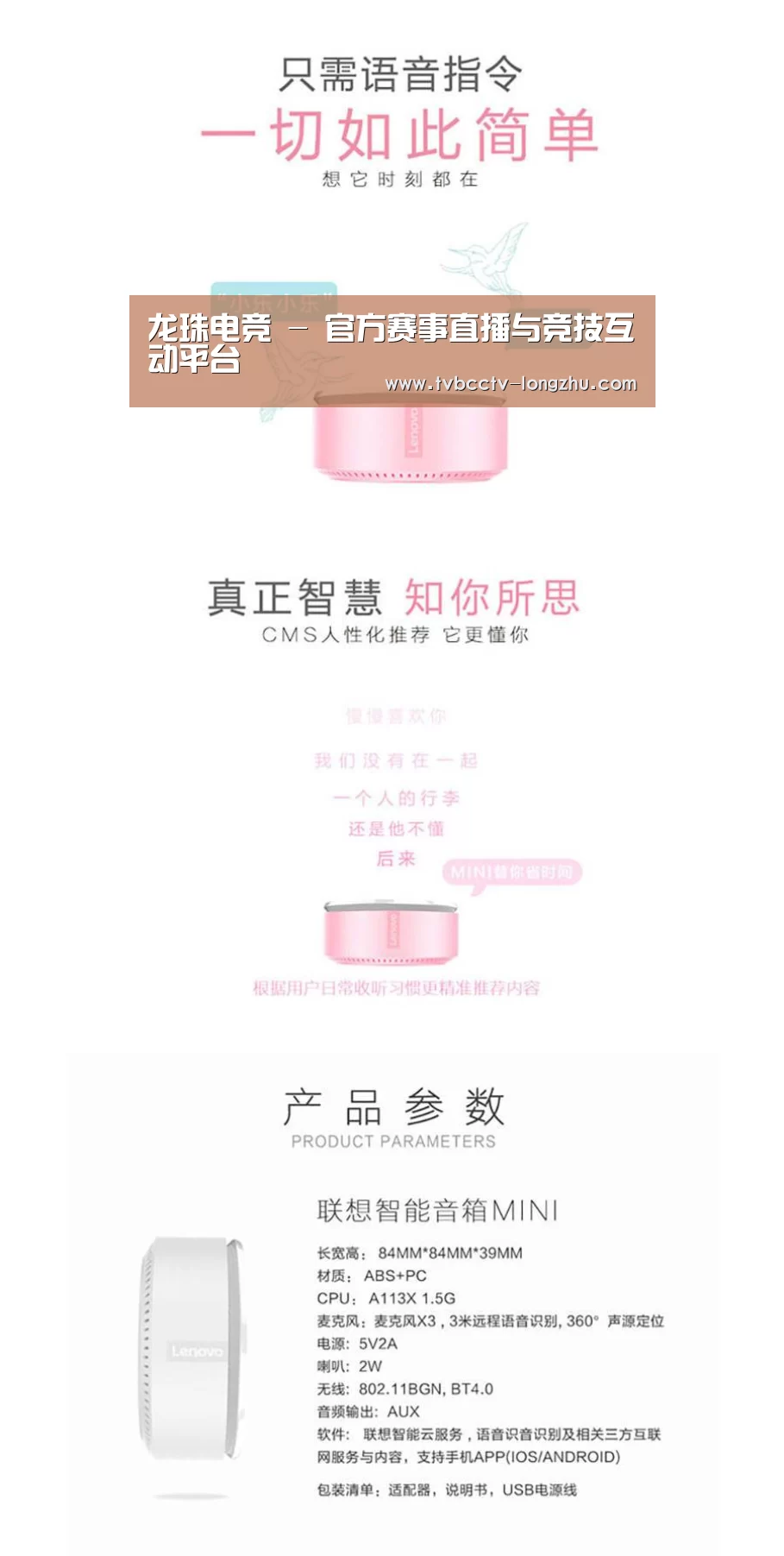 联想智能音箱MINI(图1)
